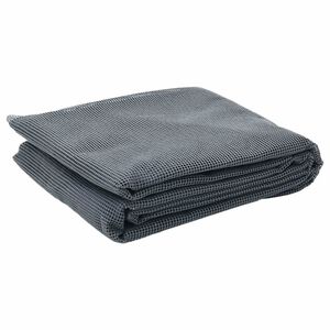 vidaXL S&aacute;tor szőnyeg Antracit 200 x 200 cm Poli&eacute;szter