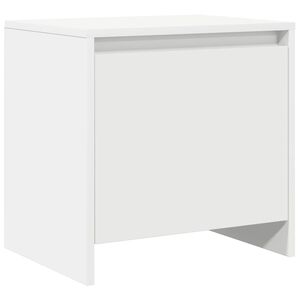 vidaXL feh&eacute;r forg&aacute;cslap &eacute;jjeliszekr&eacute;ny 45 x 34 x 44,5 cm