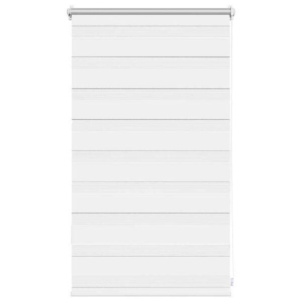 vidaXL feh&eacute;r zebra rol&oacute; 50,9 x 100 cm sz&ouml;vetsz&eacute;less&eacute;g 46,7 cm