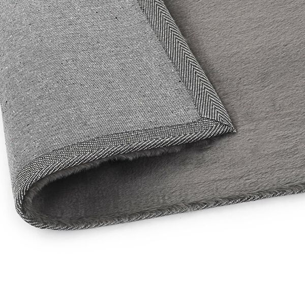 vidaXL s&ouml;t&eacute;tsz&uuml;rke műny&uacute;lszőr szőnyeg 160 x 230 cm