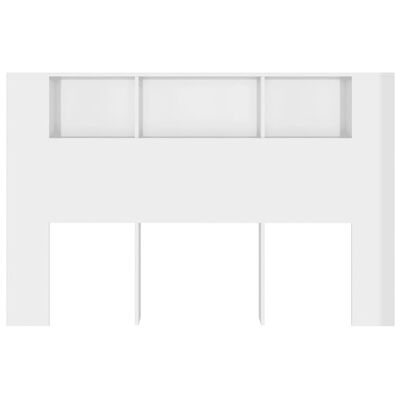 vidaXL magasfényű fehér áthidaló szekrény 160 x 18,5x 104,5 cm
