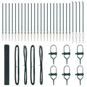vidaXL Hevederes dr&oacute;tker&iacute;t&eacute;s t&uuml;sk&eacute;kkel 50 x 1,2 m PVC-bevonatos Ac&eacute;l