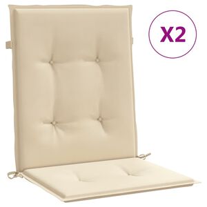 vidaXL 2 db b&eacute;zs oxford sz&ouml;vet h&aacute;tt&aacute;ml&aacute;s sz&eacute;kp&aacute;rna 100x50x3 cm