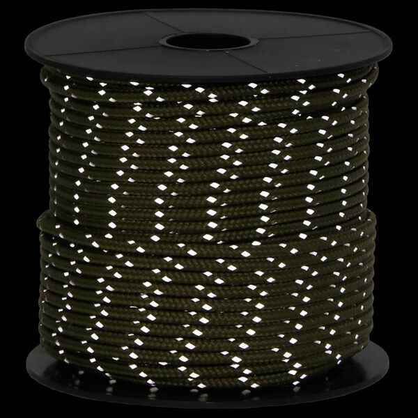 vidaXL fényvisszaverő sátorfeszítő kötél csavarkulcsokkal 50 m 4 mm