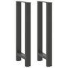 vidaXL 2 db antracitsz&uuml;rke ac&eacute;l b&aacute;rasztall&aacute;b 40x(100-101) cm