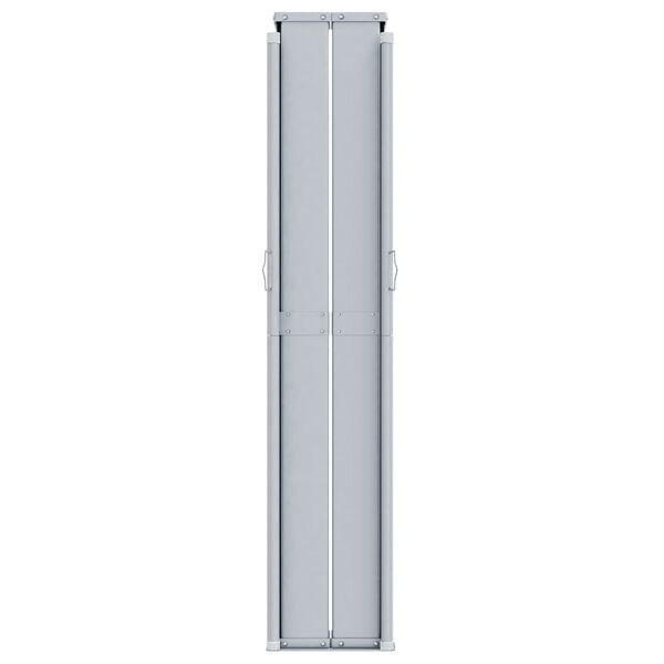 vidaXL kék behúzható oldalsó napellenző 100 x 1000 cm