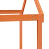 vidaXL viaszbarna tömör fenyőfa gyerekágytető 217 x 95,5 x 159 cm