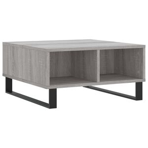 vidaXL sz&uuml;rke sonoma sz&iacute;nű szerelt fa doh&aacute;nyz&oacute;asztal 60 x 60 x 30 cm