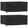 vidaXL 2 db fekete 420D v&iacute;z&aacute;ll&oacute; kerti b&uacute;tor huzat 225 x 143 x 90 cm