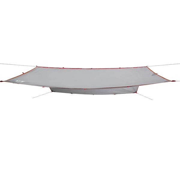 vidaXL szürke-narancssárga vízálló kempingponyva 400 x 294 cm