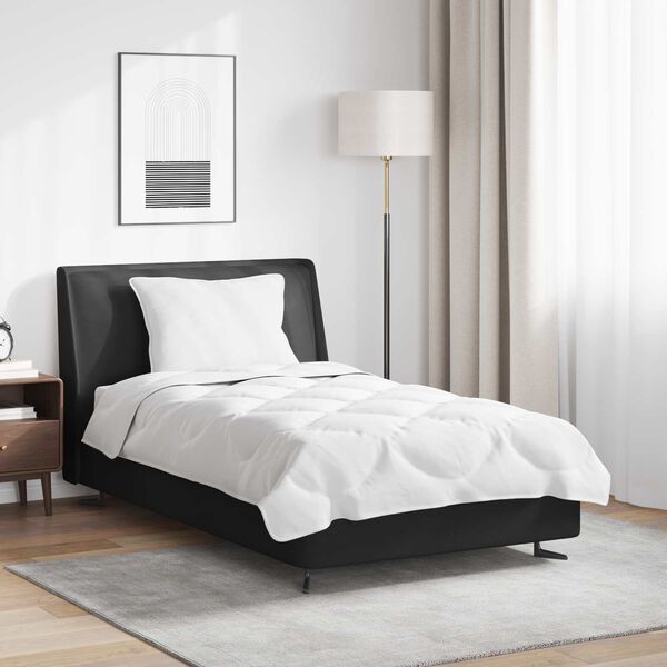 vidaXL Takar&oacute; szett p&aacute;rn&aacute;val 2 pcs Feh&eacute;r Mikrosz&aacute;las