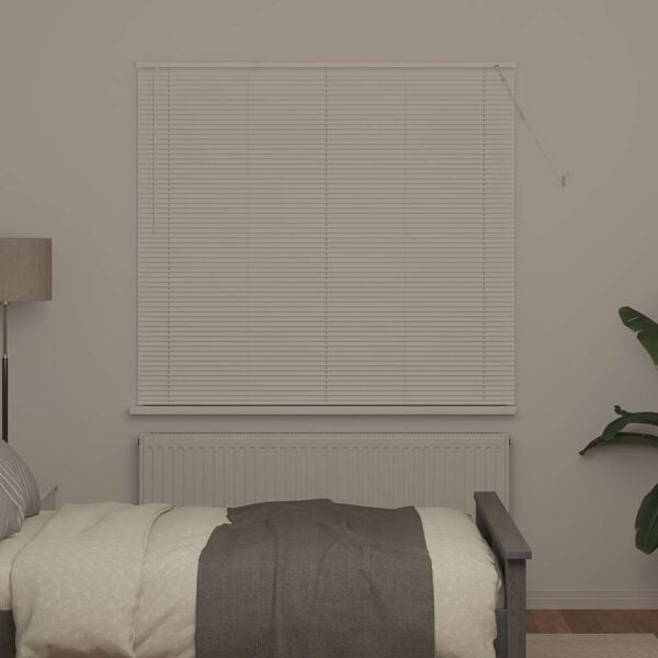 vidaXL Zsaluzia &Aacute;ll&iacute;that&oacute; Feh&eacute;r 150 x 160 cm PVC