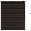 vidaXL Zsaluzia S&ouml;t&eacute;t Barna 105 x 130 cm 35 mm Massz&iacute;v Paulownia fa