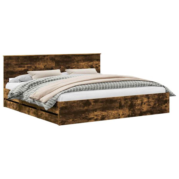 vidaXL &Aacute;gykeret fi&oacute;kkal F&uuml;st&ouml;lt t&ouml;lgy 200 x 200 cm M&eacute;rn&ouml;ki Fa