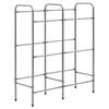 vidaXL ez&uuml;stsz&iacute;nű ac&eacute;l t&aacute;rol&oacute;polc 6 l&aacute;d&aacute;hoz 96 x 33 x 116 cm
