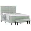 vidaXL Boxrug&oacute;s &aacute;gy fejt&aacute;ml&aacute;val Vil&aacute;gossz&uuml;rke 200 x 160 cm B&aacute;rsony