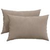 vidaXL Kanap&eacute; p&aacute;rn&aacute;k 2 pcs T&oacute;psz&iacute;nű 60 x 40 cm sz&ouml;vet