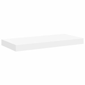 vidaXL feh&eacute;r MDF lebegő fali polc 50 x 23 x 3,8 cm