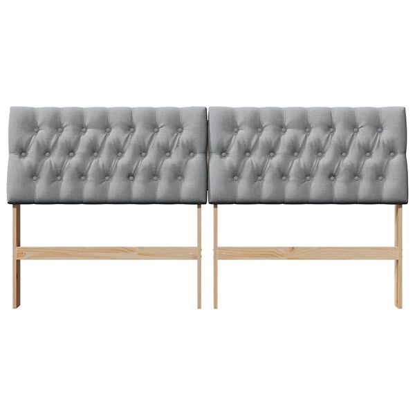 vidaXL K&aacute;rpitozott fejt&aacute;mla Vil&aacute;gossz&uuml;rke 180 cm T&ouml;m&ouml;r fenyőfa