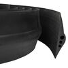 vidaXL Gar&aacute;zspadl&oacute; t&ouml;m&iacute;t&eacute;s Fekete 75 x 12 mm 1 m EPDM gumi