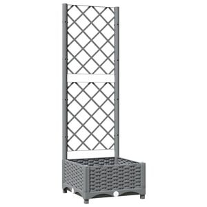 vidaXL vil&aacute;gossz&uuml;rke PP r&aacute;csos kerti &uuml;ltetől&aacute;da 40 x 40 x 121,5 cm