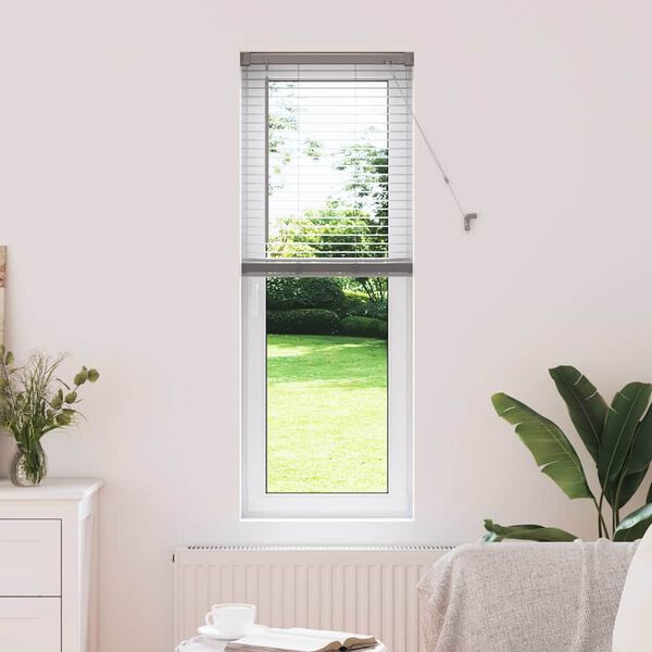 vidaXL Zsalug&aacute;ter Redőny&ouml;k Ez&uuml;st 130 x 40 cm Alum&iacute;nium