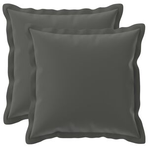vidaXL P&aacute;rna huzat 2 db HOUTEN Antracitsz&uuml;rke 30 x 30 cm Poli&eacute;szter