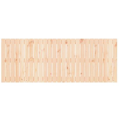 vidaXL tömör fenyőfa fali fejtámla 159,5 x 3 x 60 cm