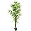vidaXL z&ouml;ld, cserepes műbambusz 175 cm