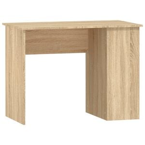 vidaXL sonoma t&ouml;lgy sz&iacute;nű szerelt fa &iacute;r&oacute;asztal 100 x 55 x 75 cm