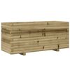 vidaXL impregn&aacute;lt fenyőfa kerti vir&aacute;gl&aacute;da 110 x 40 x 49,5 cm