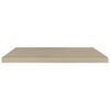 vidaXL 2 db t&ouml;lgysz&iacute;nű MDF lebegő fali polc 80 x 23,5 x 3,8 cm