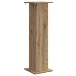 vidaXL N&ouml;v&eacute;ny&aacute;llv&aacute;ny K&eacute;zműves T&ouml;lgy 30,5 x 30 x 100,5 cm Szerelt Fa