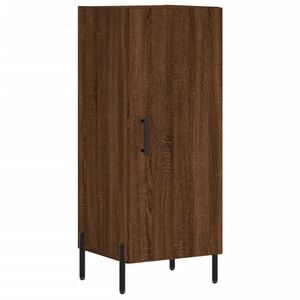 vidaXL barna t&ouml;lgy sz&iacute;nű szerelt fa t&aacute;lal&oacute;szekr&eacute;ny 34,5 x 34 x 90 cm