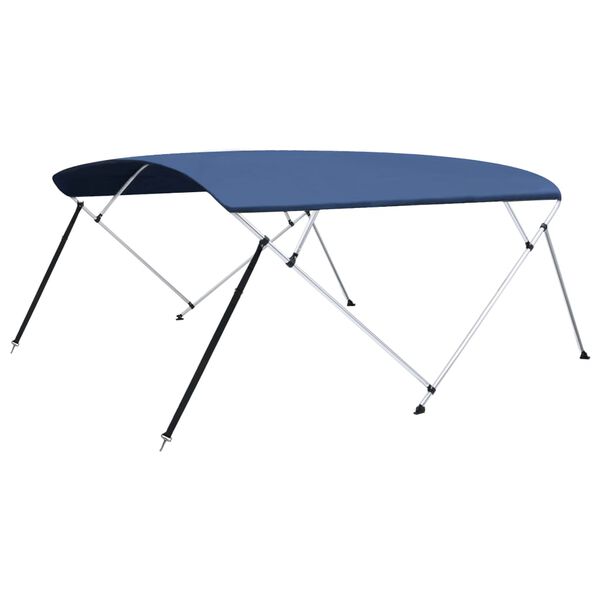 vidaXL tenger&eacute;szk&eacute;k n&eacute;gy&aacute;g&uacute; bimini tető 243 x (230-244) x 137 cm
