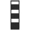 vidaXL Mos&oacute;konyha Szekr&eacute;ny Fekete t&ouml;lgy 50 x 68 x 162 cm Faanyag