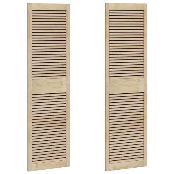 vidaXL Sz&eacute;fajt&oacute; 2 pcs Term&eacute;szetes 170 x 2,1 x 49,5 cm T&ouml;m&ouml;r fenyőfa