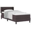 vidaXL Boxrug&oacute;s &aacute;gy fejt&aacute;ml&aacute;val S&ouml;t&eacute;t Barna 200 x 100 cm sz&ouml;vet