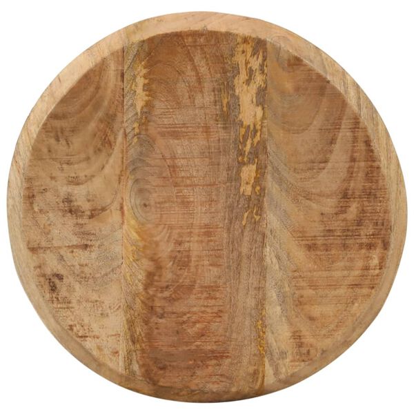 vidaXL 2 db tömör mangófa bárszék