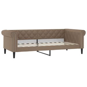vidaXL k&aacute;v&eacute;sz&iacute;nű műbőr kanap&eacute;&aacute;gy 80 x 200 cm