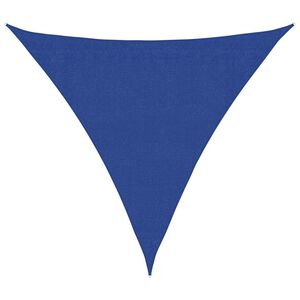 vidaXL k&eacute;k h&aacute;romsz&ouml;g alak&uacute; HDPE napvitorla 160 g/m&sup2; 3,6x3,6x3,6 m