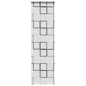 vidaXL zuhanyz&oacute; redőny kazett&aacute;val 60x240 cm sz&ouml;vetsz&eacute;less&eacute;g 56 cm