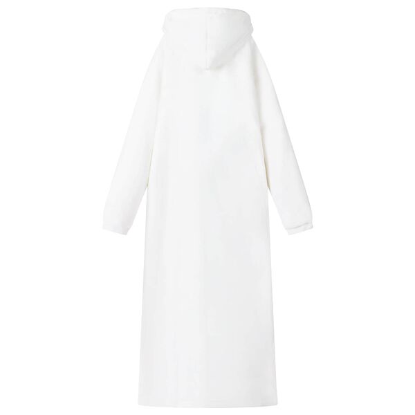 vidaXL Takaró pulóver Fehér l Mikroszálas és Flanel