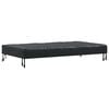 vidaXL Asztal Fedő Egysz&iacute;nű Fekete 152 x 92 x 15 cm sz&ouml;vet