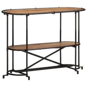 vidaXL t&ouml;m&ouml;r ak&aacute;cfa t&aacute;lal&oacute;asztal 110 x 42 x 76 cm