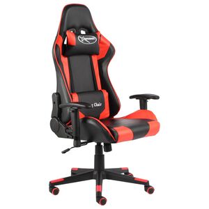 vidaXL piros PVC forg&oacute; gamer sz&eacute;k