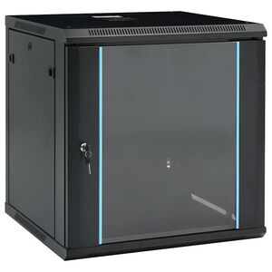 vidaXL H&aacute;l&oacute;zati szekr&eacute;nyek t&aacute;rol&oacute;val Fekete 600 x 600 x 640 mm Ac&eacute;l