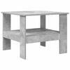 vidaXL Doh&aacute;nyz&oacute;asztal Beton Sz&uuml;rke 57 x 55 x 45 cm Szerelt Fa