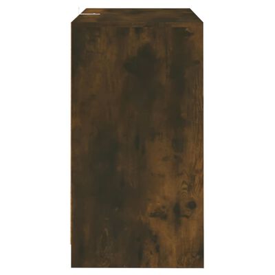 vidaXL 2 db füstös tölgyszínű forgácslap tálalószekrény 70x41x75 cm