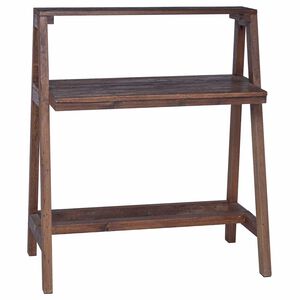 vidaXL Asztal Barna 90 x 50 x 103 cm Szil&aacute;rd &Uacute;jrahasznos&iacute;tott Fa